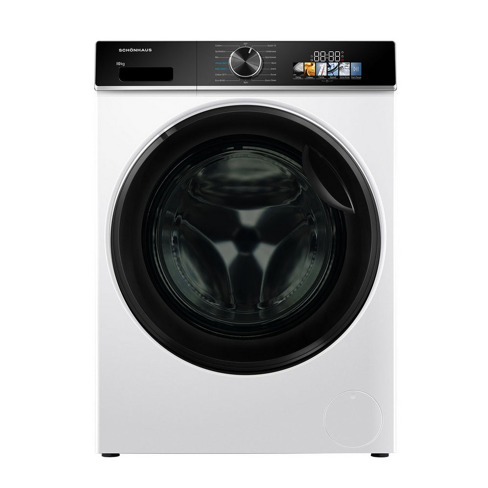 Schonhaus WMSF011014AW 10kg 1400 Spin Freestanding Washing Machine White 10kg