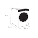 Schonhaus WMSF011014AW 10kg 1400 Spin Freestanding Washing Machine White 10kg
