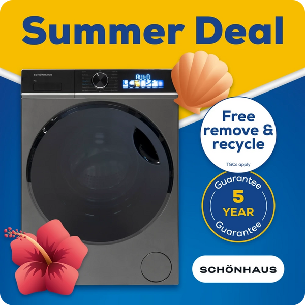 Schonhaus WMSF01914AG 9kg 1400 Spin Freestanding Washing Machine Graphite 9kg