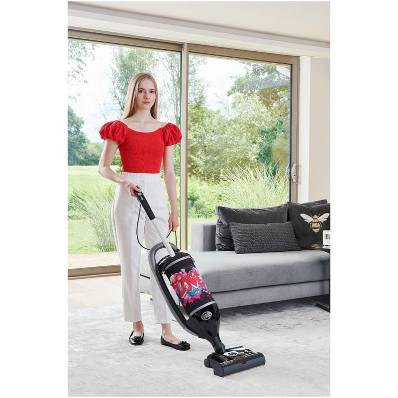 Sebo 90810GBG Sebo Felix Graffiti Upright Vacuum Cleaner Black - Sebo ...