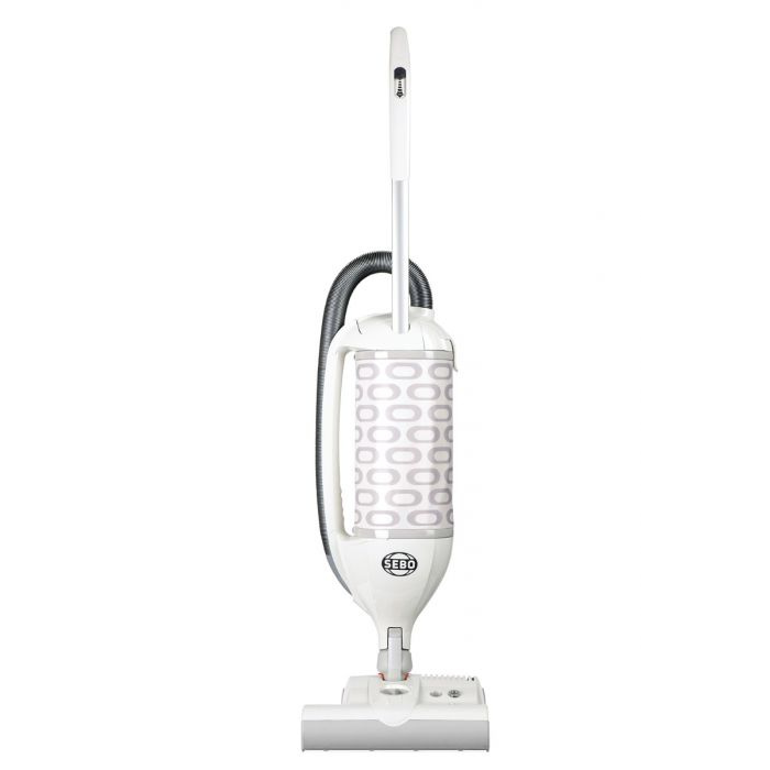 Sebo 90812GB Felix Vogue ePower Upright Vacuum Cleaner with Free 5 Year Guarantee White