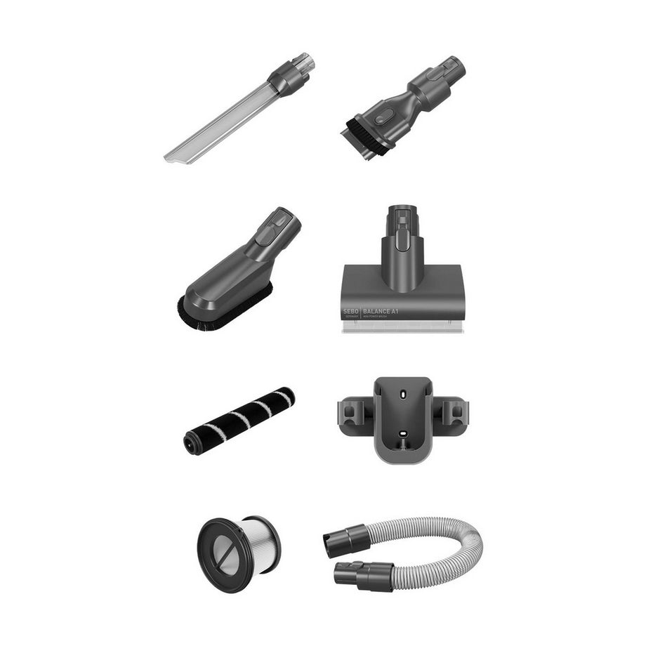 Sebo 95001GB Balance A1 Cordless Stick Vacuum Cleaner Basalt Grey and Blue - Clearance