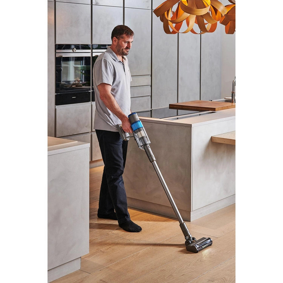 Sebo 95001GB Balance A1 Cordless Stick Vacuum with up to 48 Minutes Run Time - Basalt Grey and Blue