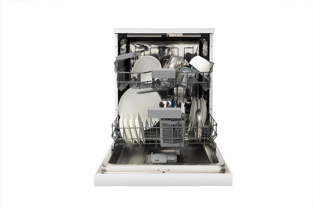 Sensis DWF0214FSDWA Freestanding Full Size Dishwasher White with 14 Place Settings