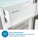 Sensis RFCMF0154ES Freestanding Total No Frost 54cm Fridge Freezer Silver