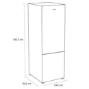 Sensis RFCMF0154EW 54.5cm Freestanding Total No Frost Fridge Freezer White