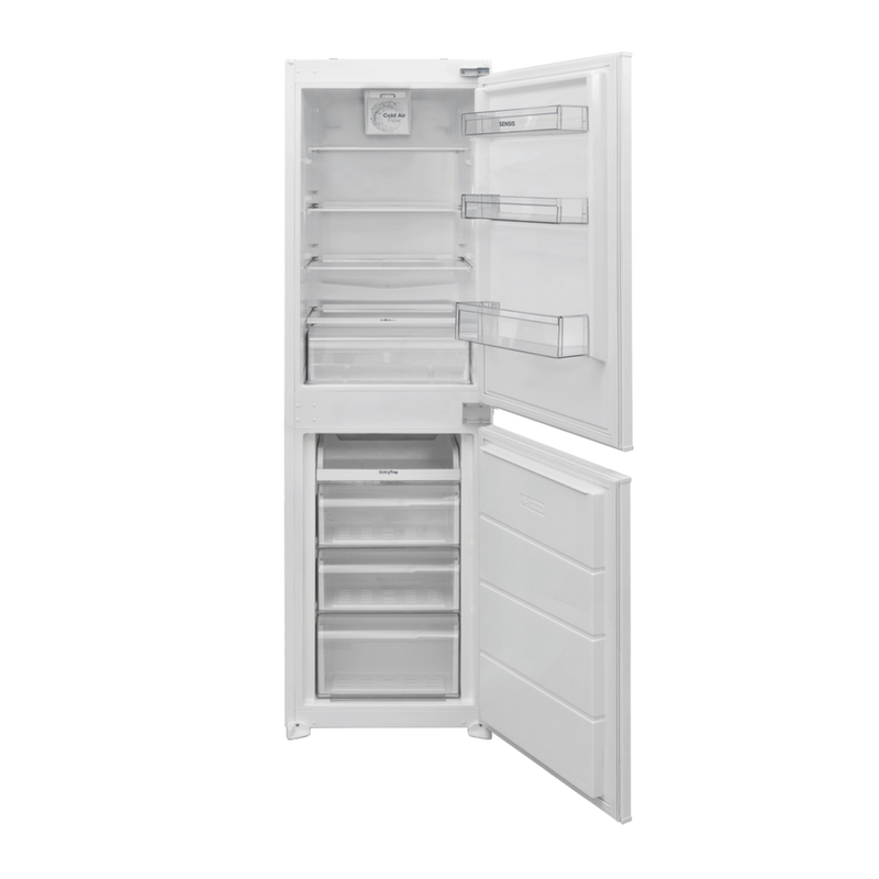 Sensis RFCMI0154EW 177cm Integrated Frost Free Fridge Freezer - E Rated