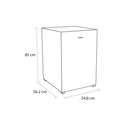 Sensis RFUCF01F54EW 54.8cm Freestanding Undercounter Larder Fridge White