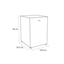 Sensis RFUCF01Z54EW 54.8cm Freestanding Undercounter Freezer White