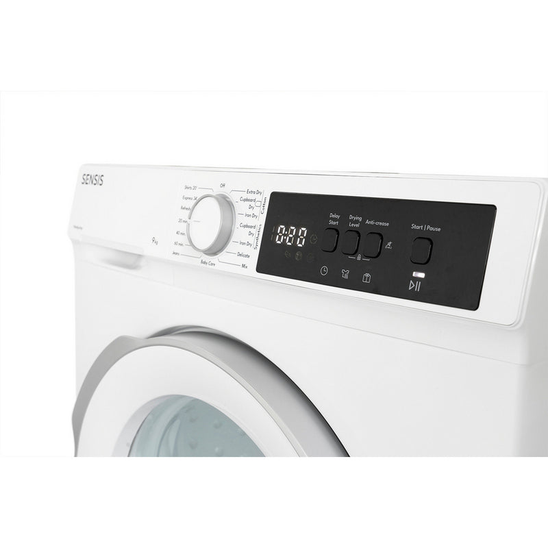 Sensis TDHF019A2W 9kg Heat Pump Tumble Dryer White 9kg