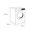 Sensis WMF01914AW 9kg 1400 Spin Washing Machine White 9kg