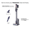 Shark BU3621UKT Cordless Stick Vacuum Cleaner with Auto-Empty System - Grey