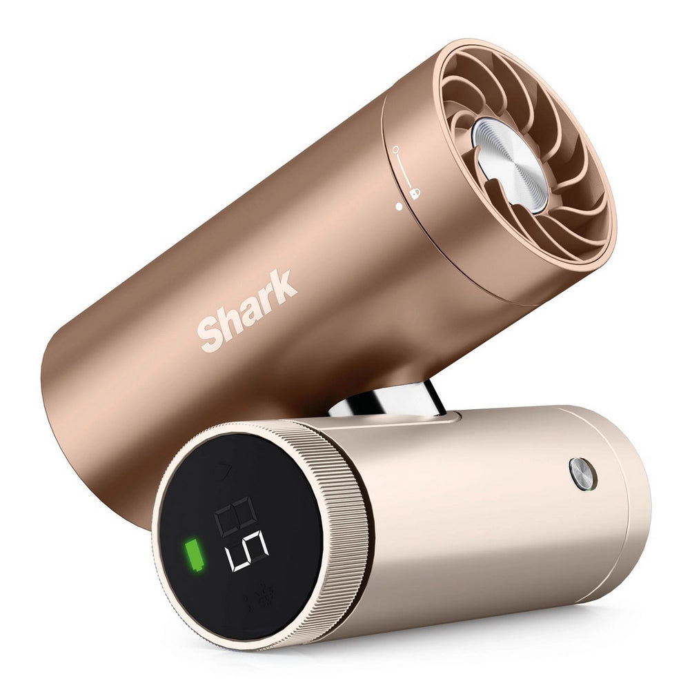 Shark ChillPill 3-in-1 Fan, Mist & InstaChill System – Iced Latte FA022UKBR Brown