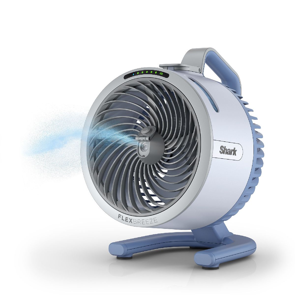 Shark FA050UKBL FlexBreeze HydroGo Misting Fan Glacier Blue Glacier Blue