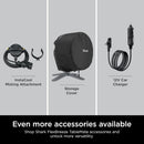 Shark FA150UK FlexBreeze TableMate Indoor to Outdoor High Velocity Tabletop Fan - Winter Fog