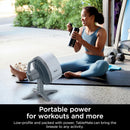 Shark FA150UK FlexBreeze TableMate Indoor to Outdoor High Velocity Tabletop Fan - Winter Fog