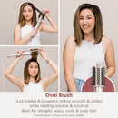 Shark FlexStyle HD436SLUK 4 in 1 Air Styler and Hair Dryer for Straight & Wavy Hair - Stone