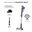 Shark IA1241UK Phoenix Power Detect Light Cordless Vaccum up to 60 Minutes Run Time Ultramarine