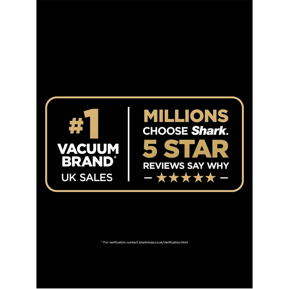 Shark IP1251UK PowerDetect Cordless Stick Vacuum Cleaner up to 70 Minutes Run Time - Purple/Grey