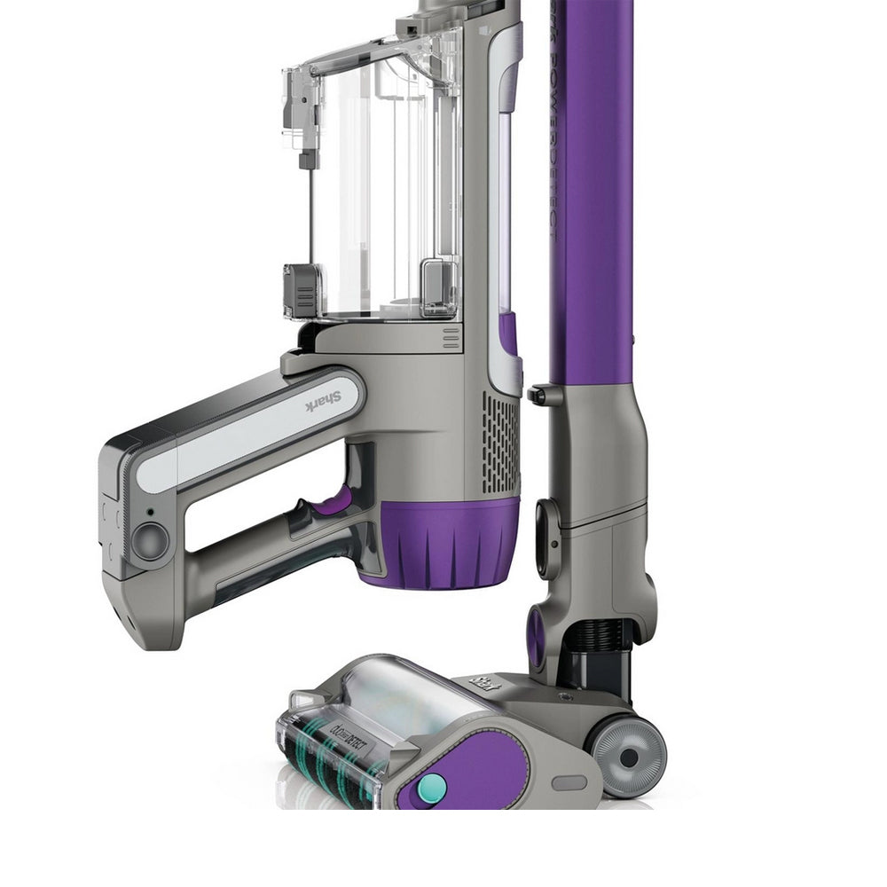 Shark IP1251UK PowerDetect Cordless Stick Vacuum Cleaner up to 70 Minutes Run Time - Purple/Grey