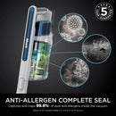 Shark IZ380UK PowerPro Cordless Stick Vacuum Cleaner with Anti Hair Wrap and Floor Detect - Up To 50 Minutes Run Time Navy Metallic