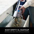 Shark IZ380UK PowerPro Cordless Stick Vacuum Cleaner with Anti Hair Wrap and Floor Detect - Up To 50 Minutes Run Time Navy Metallic