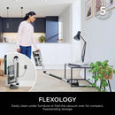 Shark IZ380UKT PowerPro Pet Cordless Stick Vacuum Cleaner with Anti Hair Wrap and Floor Detect - Up To 50 Minutes Run Time Java Metallic