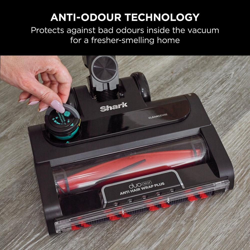 Shark IZ400UK Stratos Anti Hair Wrap Plus Cordless Stick Vacuum Cleaner Charcoal Grey and Rose Gold - CLEARANCE