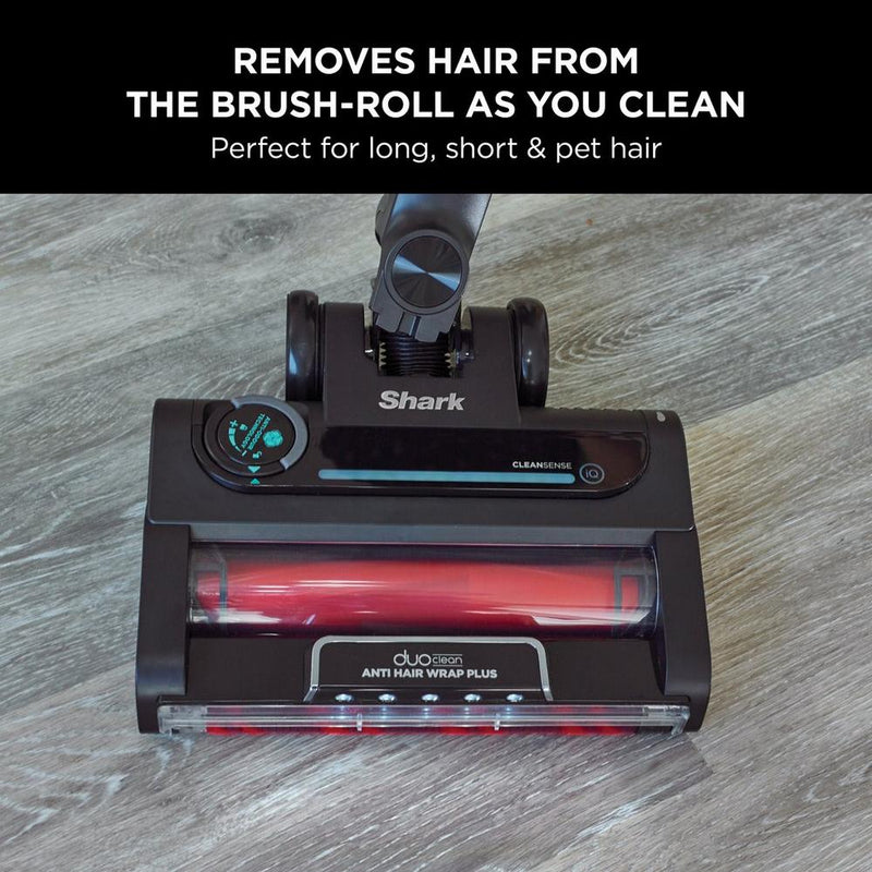 Shark IZ400UK Stratos Anti Hair Wrap Plus Cordless Stick Vacuum Cleaner Charcoal Grey and Rose Gold - CLEARANCE