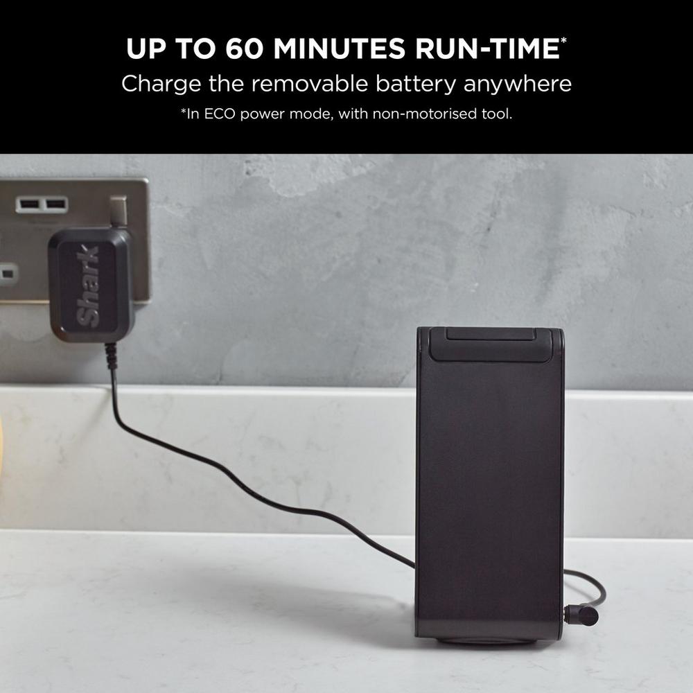 Shark IZ400UKT Stratos Cordless Stick Vacuum Cleaner - Pet Pro Model - 60 Minutes Run Time Copper Clearance