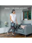 Shark NV603UKT Classic Pet LiftAway Corded Bagless Upright Vacuum Cleaner - Grey & Plum