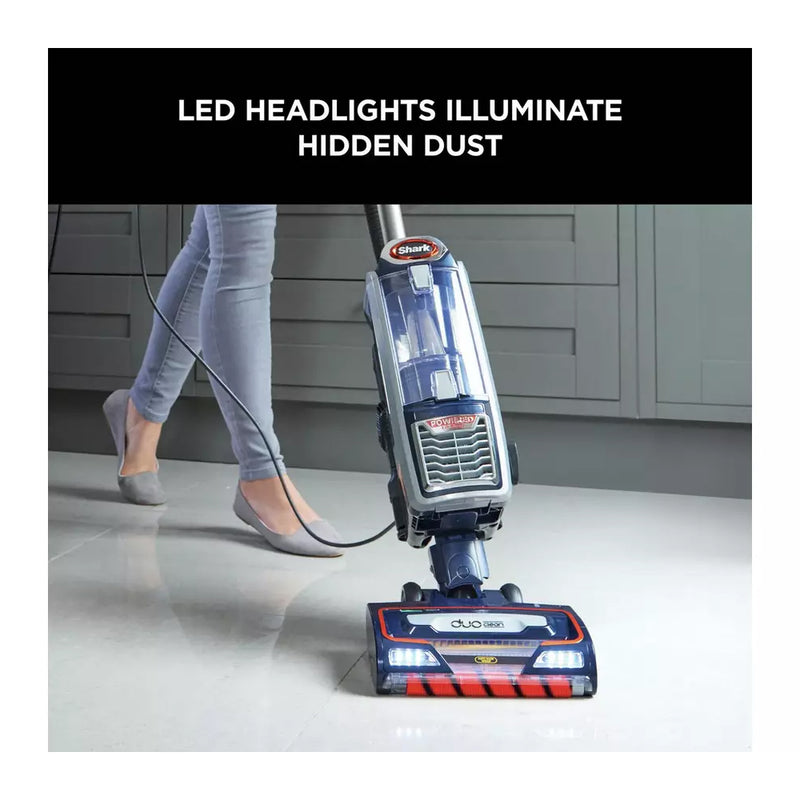 Shark NZ801UKT Anti Hair Wrap Upright Vacuum Cleaner with Powered Lift-Away TruePet Deep Navy and Orange Clearance