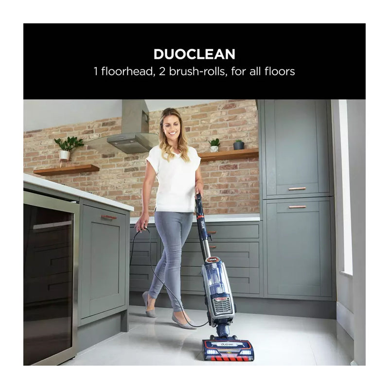 Shark NZ801UKT Anti Hair Wrap Upright Vacuum Cleaner with Powered Lift-Away TruePet Deep Navy and Orange Clearance