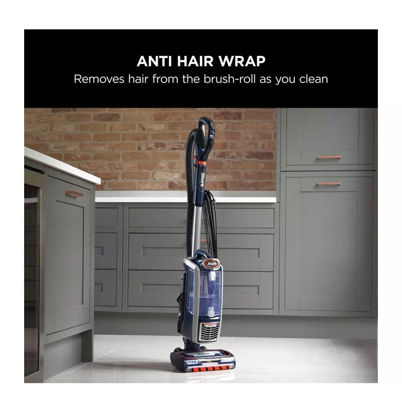 Shark NZ801UKT Anti Hair Wrap Upright Vacuum Cleaner with Powered Lift-Away TruePet Deep Navy and Orange Clearance