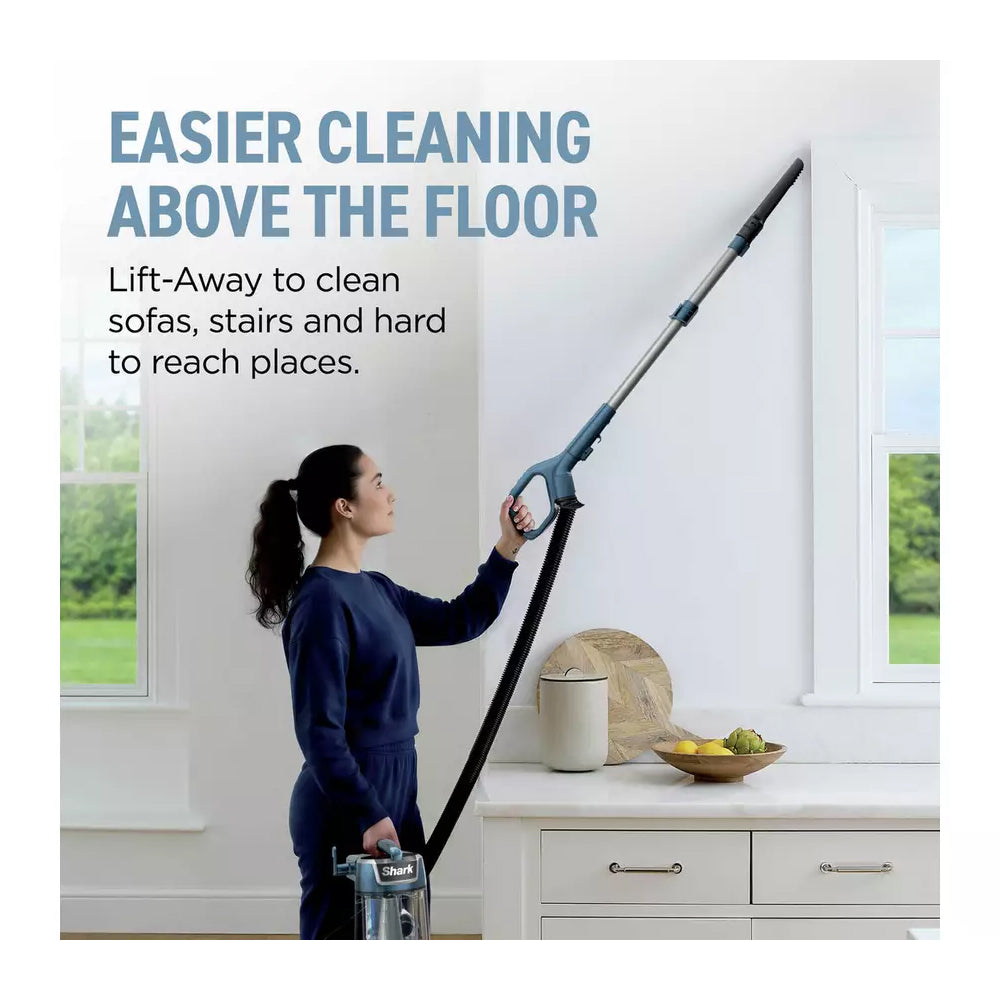 Shark Rotator Pet Corded Bagless Upright Vacuum Cleaner LU250UKT – Dark Purewater Blue