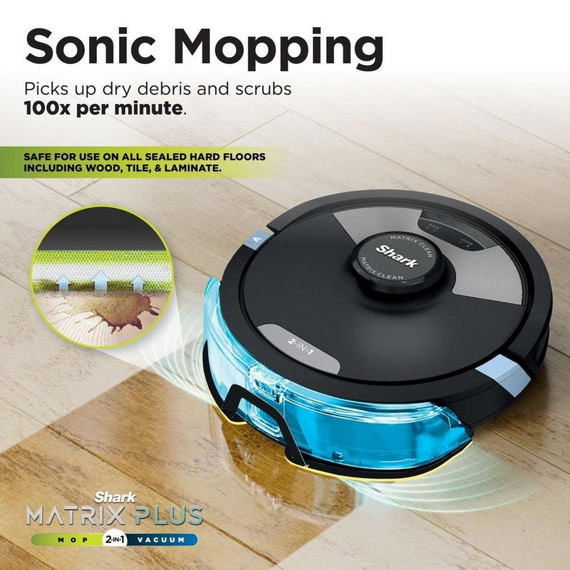 Shark RV2620WDUK Matrix Plus 2 in 1 Robot Vacuum and Mop Clearance