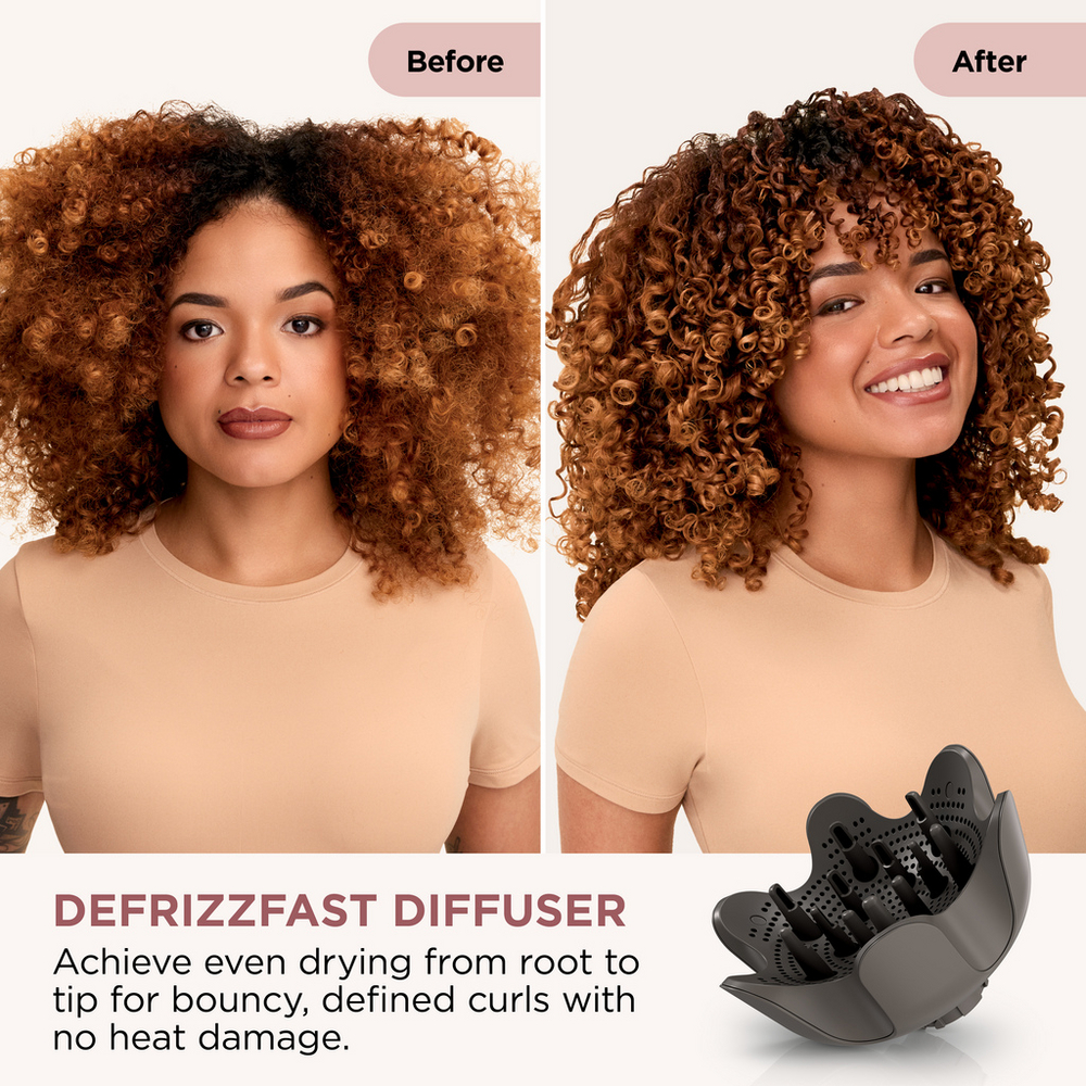 Shark SpeedStyle Pro HD542UK FLEX 4-in-1 High-Velocity Hair Dryer System Mocha Silver