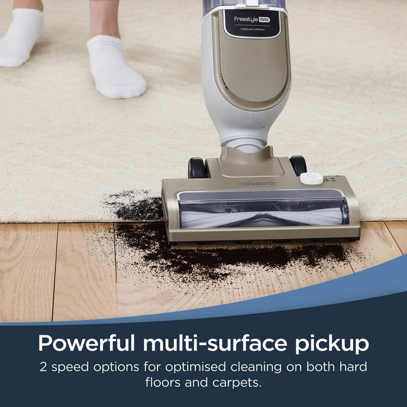 Shark SV2000UK Cordless Upright Vacuum Cleaner - Stone