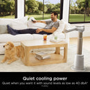 Shark TF200SUKWH TurboBlade Multi-Directional Cooling Fan Stone