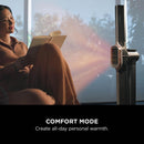 Shark TurboBlade Cool + Heat TH200UK Fan & Heater - Charcoal Black