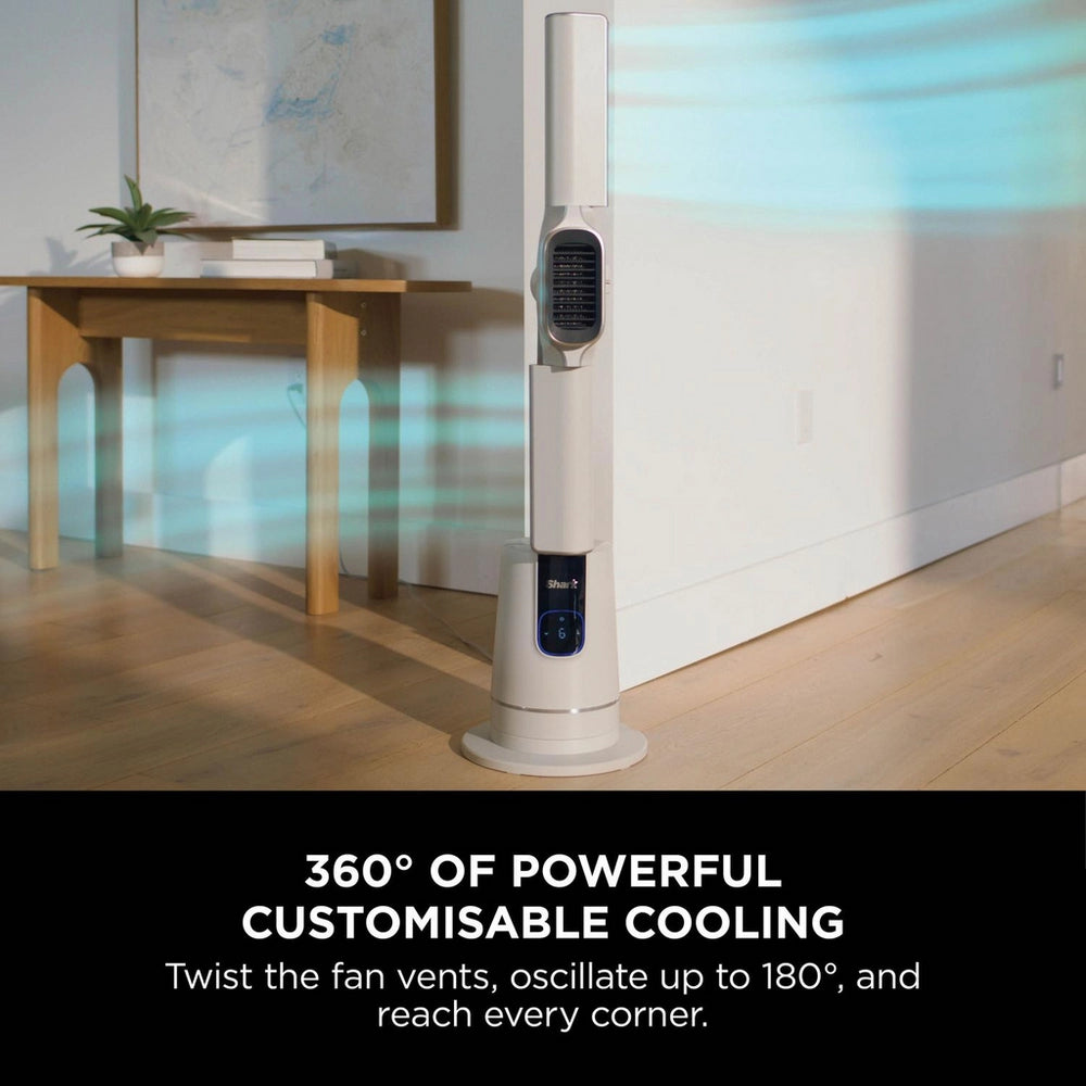 Shark TurboBlade Cool + Heat TH200UKWH Fan & Heater - White White