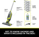 Shark VacMop 2-in-1 Cordless Vacuum Mop with Targeted Spray VM200UK - Charcoal Grey