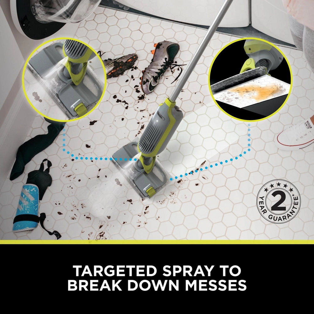 Shark VacMop 2-in-1 Cordless Vacuum Mop with Targeted Spray VM200UK - Charcoal Grey