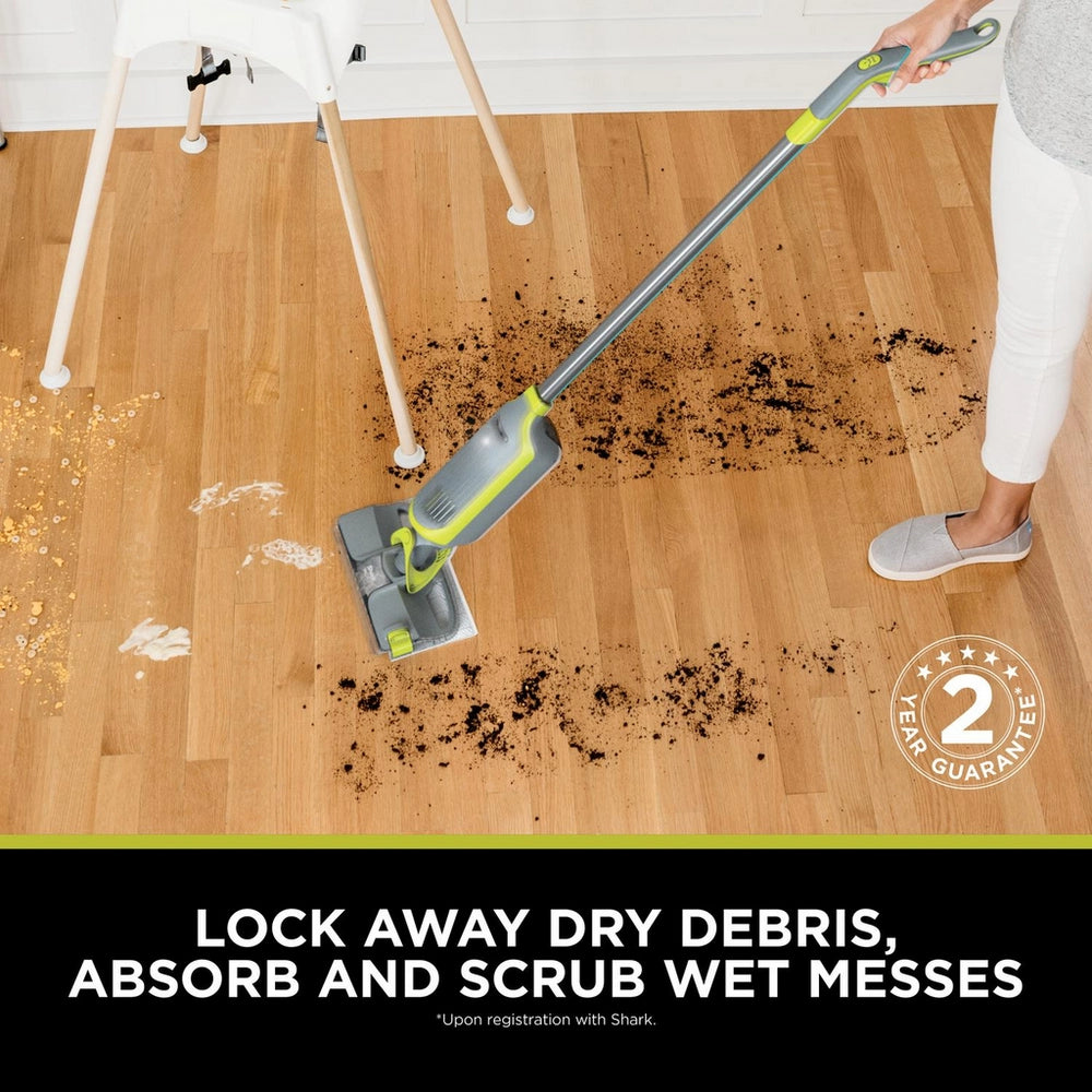 Shark VacMop 2-in-1 Cordless Vacuum Mop with Targeted Spray VM200UK - Charcoal Grey