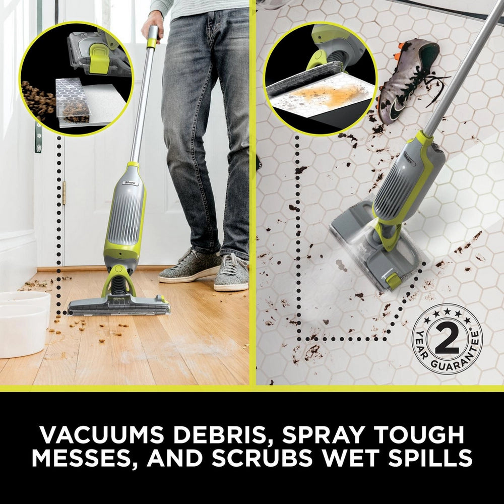 Shark VacMop 2-in-1 Cordless Vacuum Mop with Targeted Spray VM200UK - Charcoal Grey