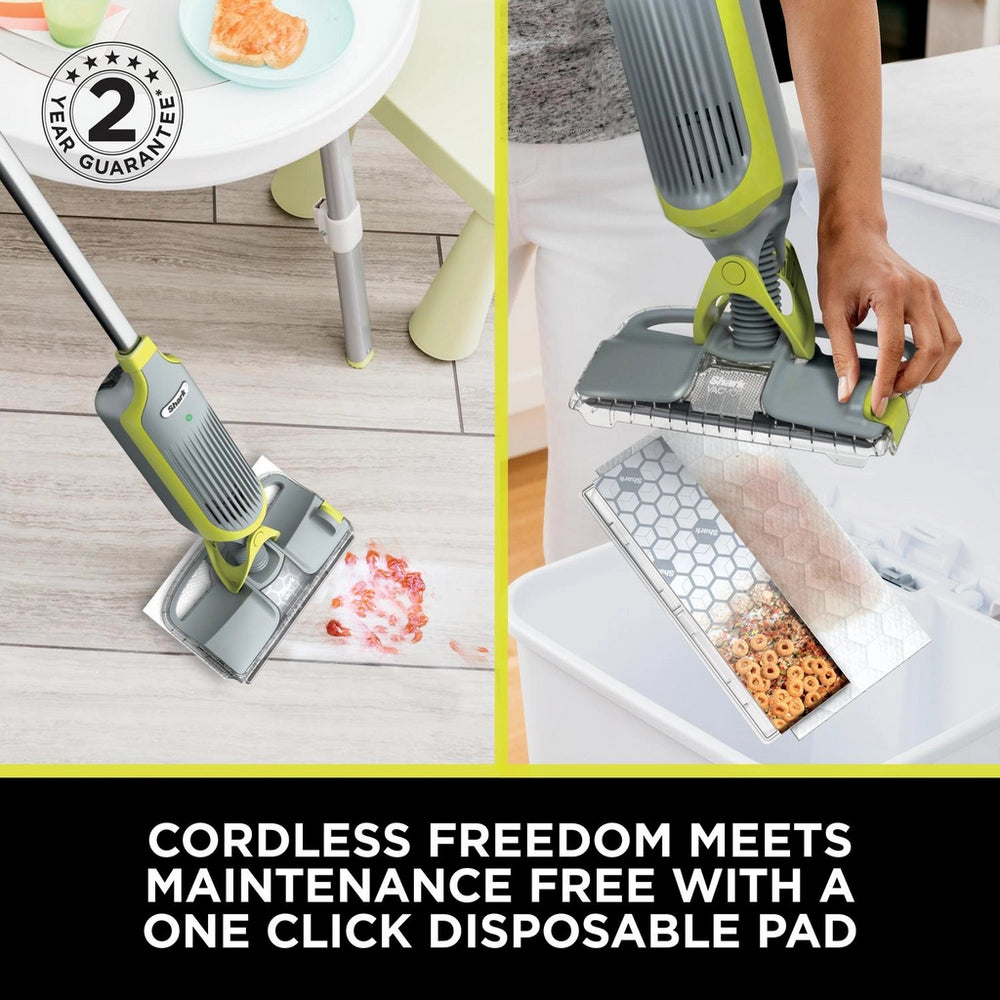 Shark VacMop 2-in-1 Cordless Vacuum Mop with Targeted Spray VM200UK - Charcoal Grey
