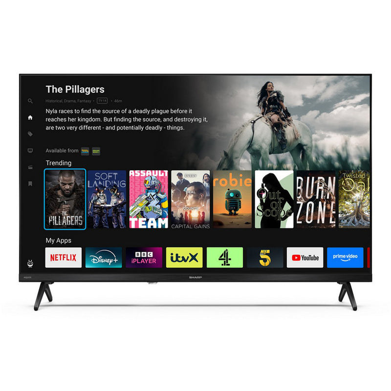 Sharp 1T-C32HE2245KB HDR LED Smart TiVO TV with Freely 2025 32 Inch
