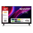 Sharp 1T-C32HE2245KB HDR LED Smart TiVO TV with Freely 2025 32 Inch
