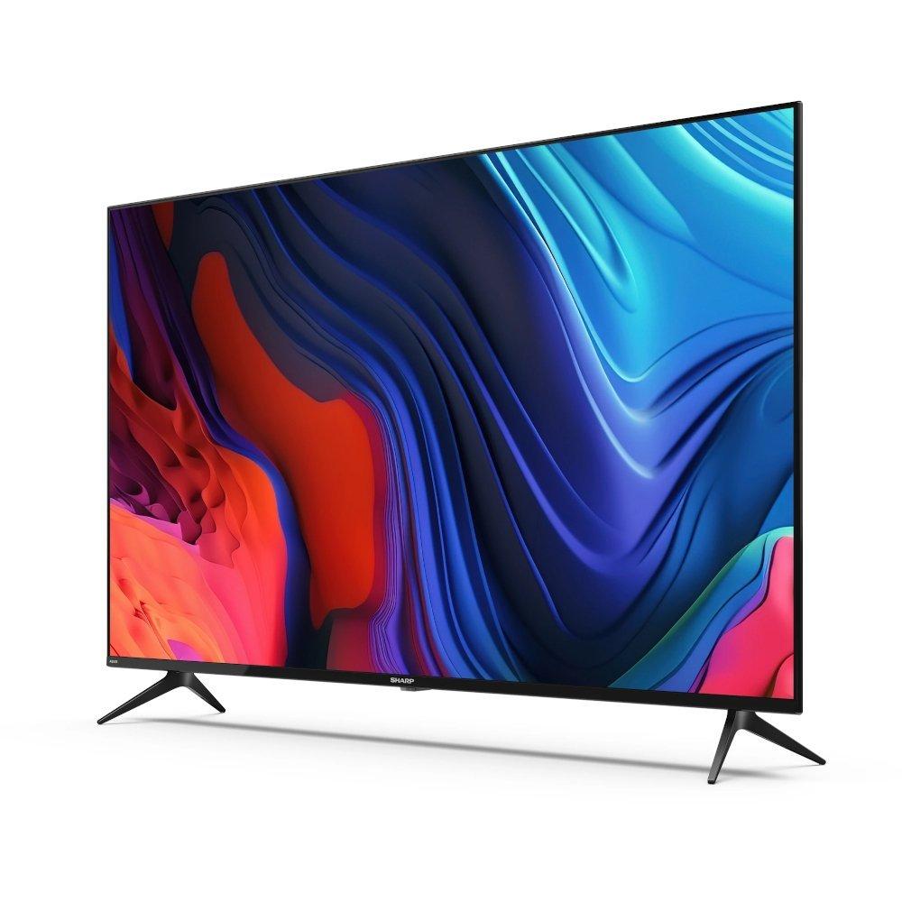 Sharp 4T-C50FP1KL2AB 50 Inch 4K UHD Android Smart TV 2023 50 Inch