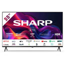Sharp 4T-C55GK4245KB 55 Inch 4K UHD Frameless Smart Tivo TV 2024 55 Inch